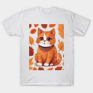 autumn Cat T-Shirt